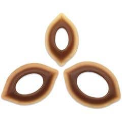 Adapt Oval Convex Barrier Ring - 1-3/16" X 1-7/8" - Box of 10