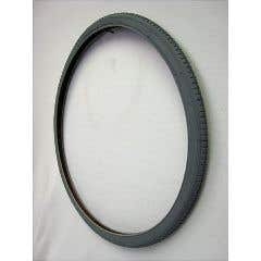 Gray Pneumatic Street Tire - 26 x 1 3/8" - 1 pair