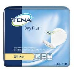 TENA Day Plus Incontinence Pads - Moderate to Heavy Absorbency, Non-Adhesive