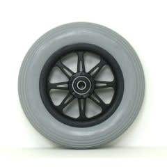 6" X 1 1/4" JAZZY Front Caster Wheels With tire and Bearings - 1 pair