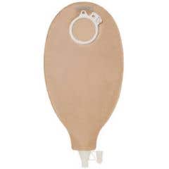SenSura Click Magnum High Output 2-Piece Transparent Ostomy Pouch, Red Match (Box of 10)