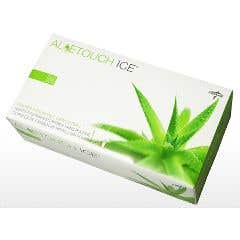 AloeTouch Ice Powder-Free Thin Nitrile Exam Gloves, Chemo Rated, Size L, 2000PK