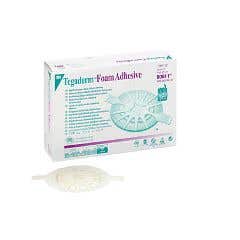 3M Tegaderm Foam Adhesive Dressing - 2-1/2" x 3" Oval Pad - Dimensions Oval: 4" x 4 1/2" Pad Size 2 1/2 x 3"