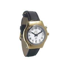 Mens Royal Tel-Time One Button Talking Watch w/Leather Band  - Each