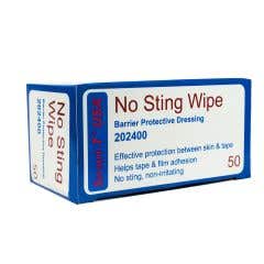 Securi -T No Sting Wipe Barrier Protective Dressing - Box of 50