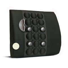 IMAK Ergo Polyester Back Support, Black (A30122) | Quill