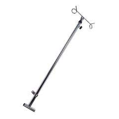 Universal Wheelchair Telescoping I. V. Pole - Universal Wheelchair Telescoping I. V. Pole - Box of 1