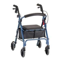 GetGo Petite Rolling Walker with Seat & Hand Brakes