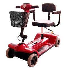 Zip'r 4 Wheel Xtra Hybrid Travel Scooter