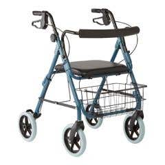 Guardian Envoy 480 Deluxe Rolling Walker - Rose