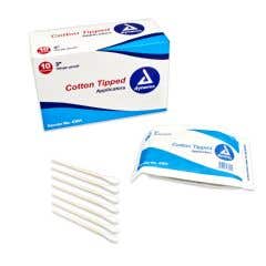 PRO-SAFE | FIRST AID Only 3" SINGLE END 100/BAG COTTON NONSTRILE APPLICTR | Part #616784430126