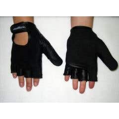 Wheelchair Para Push Gloves - Full Thumb 1/2 Finger - Medium - 1 pair