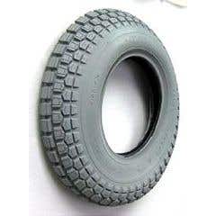 Gray Pneumatic Ability Tire - 16 x 4" (400 x 8) - 1 pair