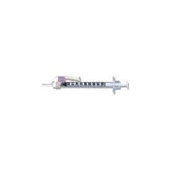 1/2 mL SafetyGlide Insulin Syringe 29g x 1/2 Needle