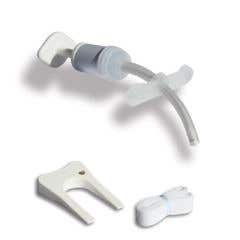 Bivona Uncuffed Neonatal FlexTend Plus Tracheostomy Tubes - Inner Diameter 3.5 mm Proximal Diameter 5.3 mm Length Distal: 34 mm; Proximal: 20 mm Style