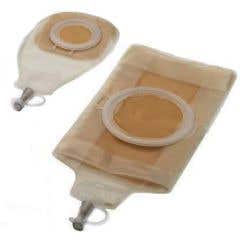 Hollister Wound Drainage Collector, w/o Tubing, w/ FlexWear Skin Flat Barrier (Box of 3)