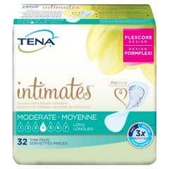 TENA Intimates Moderate Adult Disposable Moderate-Absorbent Bladder Control Pad, 13 Inch Length - Case of 128