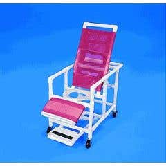 Reclining Commode w/ Legrest and Footrest - Each