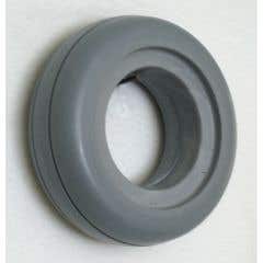Invacare Urethane 2 Rib Tire 6" X 2" Fits Most 2-Piece Wheels - 1 pair