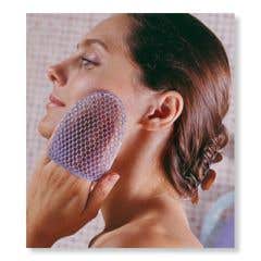 Supracor Spacells Facial Sponge - Blue/White - Pack of 2