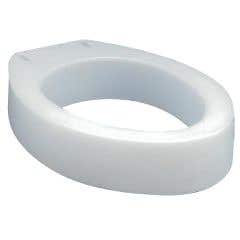 Carex Elevated Toilet Seat - 3.5" - Elongated Bowl - Elongated Bowl