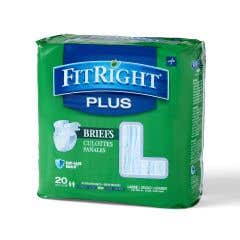 FitRight Plus Briefs - Medium , 32-42" - Case of 80