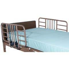 Half Length Bed Rail With Adjustable Width, Pair
