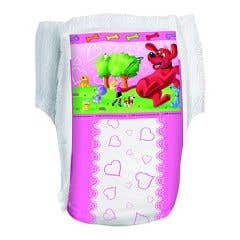 Curity Runarounds Training Pants - Girls - Medium - Pack of 26