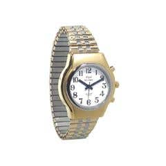 Mens Royal Tel-Time One Button Talking Watch w/Expansion Band- Each