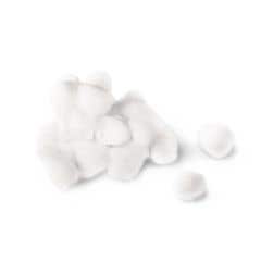 Non-Sterile Cotton Balls - 1" Medium - Case of 4000