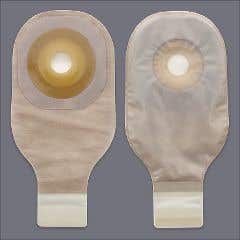 Premier 1Piece Presized Convex Drainable Pouch with Lock n Roll Closure  Transparent 2 Barrier Opening  Box of 5