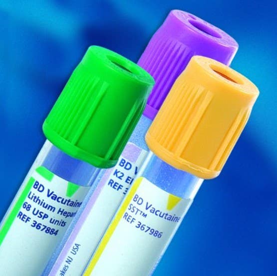 BD Vacutainer Plus Plastic Serum Venous Blood Collection Tube