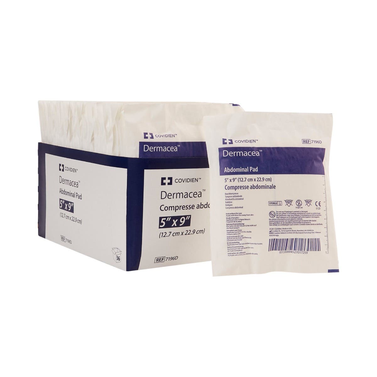 Curity Abdominal Pads  5 x 9