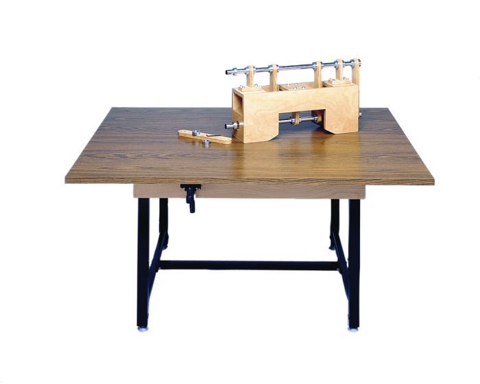 CanDo manual hi-lo work table, 48 x 60