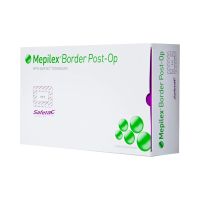 Mepilex Border Post-Op Adhesive with Border Foam Dressing, Rectangle Sterile