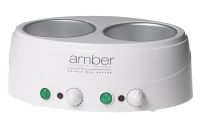 Amber Double Wax Heater - Two 14 oz. Capacity