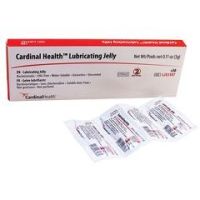Cardinal Health™ Lubricating Jelly, 3g Foil Packet - Box of 30