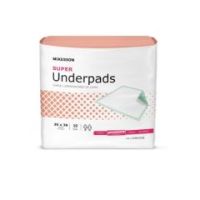 McKesson Super (Formerly StayDry Regular ) Disposable Underpads - Moderate Absorbency