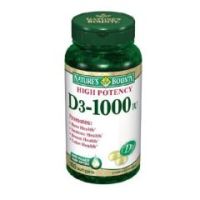 Natures Bounty® Vitamin D 1000 IU Strength Softgel 100 per Bottle - Vitamin D 1000 IU - Bottle of 100