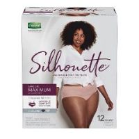 Depend for Women Silhouette Briefs - Disposable Protective Underwear