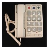 Cortelco Big Button Corded Phone - Each