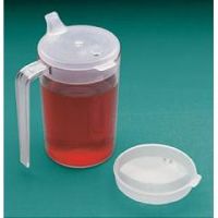 Clear Cup With Two Lids- Each
