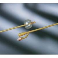 BARDIA Elastomer Silicone-Coated Latex Foley Catheter - 2-way, 30cc
