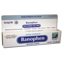 Banophen Itch Relief Cream - Each