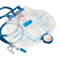 Curity Bedside Drainage Bag - with MONO-FLO SplashGuard