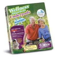Unique Wellness® Absorbent Underpad, 30 x 36
