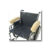 Medical Sheepskin Wheelchair Arm Rests - Full Arm Rests Only - 1 pair