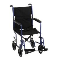 Nova Comet 327 17 inch Lightweight Transport Wheelchair