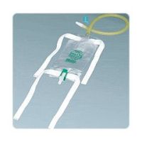 Dispoz-a-Bag with Flip-Flo Valve - Extension Tubing, Fabric Leg Straps