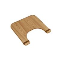 Economy wheelchair tray, 24 x 20, wood finish